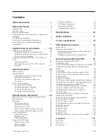 Предварительный просмотр 5 страницы Lenovo 019727U Hardware Maintenance Manual