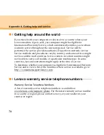 Предварительный просмотр 84 страницы Lenovo 06462AU User Manual