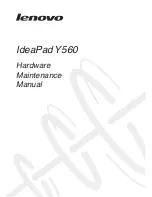 Предварительный просмотр 1 страницы Lenovo 06462HU Hardware Maintenance Manual