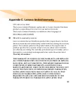 Preview for 97 page of Lenovo 06465UU User Manual