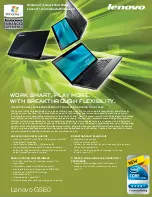 Preview for 1 page of Lenovo 06793JU Technical Specifications