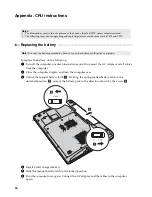 Предварительный просмотр 40 страницы Lenovo 085525U User Manual