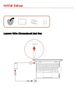 Preview for 2 page of Lenovo 100e Chromebook 2nd Gen Setup Manual