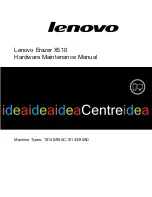 Preview for 1 page of Lenovo 10140/90AC Maintenance Manual