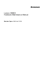 Lenovo 10155 Maintenance Manual preview