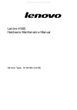 Preview for 3 page of Lenovo 10156/90AJ Hardware Maintenance Manual