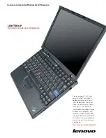 Lenovo 1706B8U Specifications preview