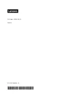 Preview for 38 page of Lenovo 18265NGW Regulatory Notice