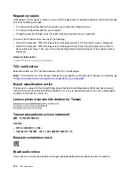 Preview for 110 page of Lenovo 20NJ0000US User Manual