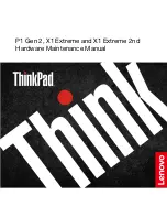 Lenovo 20QT Hardware Maintenance Manual preview