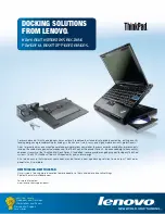 Preview for 2 page of Lenovo 250310U - ThinkPad Advanced Dock Brochure & Specs