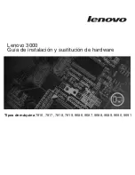 Lenovo 3000 7817 (Spanish) Guía De Instalación preview