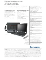 Preview for 2 page of Lenovo 3000 N100 Brochure & Specs