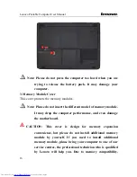 Preview for 16 page of Lenovo 3000 Y100 User Manual