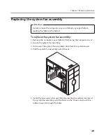 Предварительный просмотр 41 страницы Lenovo 3000K Hardware Maintenance Manual