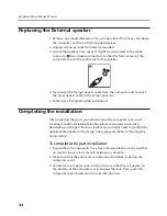 Предварительный просмотр 44 страницы Lenovo 3000K Hardware Maintenance Manual