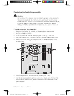 Предварительный просмотр 21 страницы Lenovo 30191AU Hardware Replacement Manual