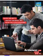 Предварительный просмотр 1 страницы Lenovo 32597CU Brochure