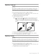 Предварительный просмотр 19 страницы Lenovo 41X8111 Hardware Replacement Manual