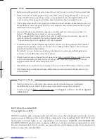 Preview for 2 page of Lenovo 431523U User Manual