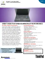 Lenovo 43192NF Brochure preview