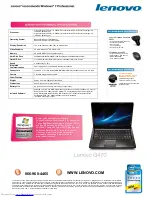 Preview for 2 page of Lenovo 432826U Brochure