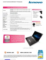 Предварительный просмотр 2 страницы Lenovo 43344AU Brochure