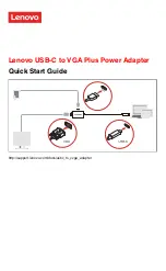 Preview for 1 page of Lenovo 4X90K86568 Quick Start Manual