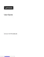 Preview for 3 page of Lenovo 500e Chromebook User Manual