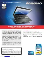 Preview for 1 page of Lenovo 50382NU Specifications