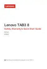 Lenovo 601LV Manual preview