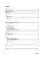 Preview for 3 page of Lenovo 62A5-MAR4-WW User Manual