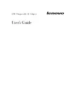 Lenovo 65W Ultraportable AC Adapter User Manual preview