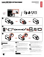 Preview for 1 page of Lenovo 65W USB-C AC Travel Adapter Quick Start Manual