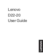 Preview for 1 page of Lenovo 66AD-K C1 Series User Manual