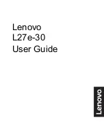 Предварительный просмотр 1 страницы Lenovo 66BE -KAC2-WW User Manual