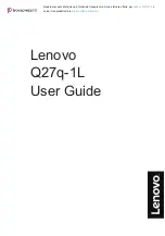 Lenovo 66C1-GAC3-WW User Manual предпросмотр