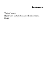 Preview for 3 page of Lenovo 7061 Hardware Installation And Replacement Manual