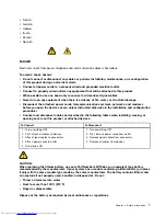 Предварительный просмотр 15 страницы Lenovo 7360D6U - THINKCENTRE M58 7360 Hardware Maintenance Manual