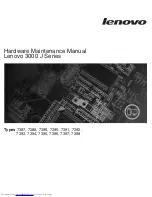 Lenovo 7387 Hardware Maintenance Manual preview