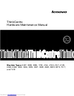 Предварительный просмотр 1 страницы Lenovo 7517A3U Hardware Maintenance Manual