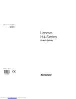 Lenovo 77525GU User Manual preview