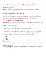 Preview for 6 page of Lenovo 801LV Safety, Warranty & Quick Start Manual