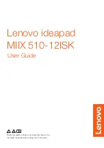 Preview for 1 page of Lenovo 80U1004GAU User Manual