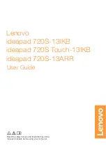 Предварительный просмотр 1 страницы Lenovo 81BV008FUS User Manual