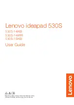 Preview for 1 page of Lenovo 81EU00K5GE User Manual