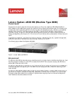 Предварительный просмотр 1 страницы Lenovo 8869 Product Manual