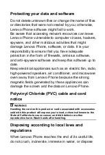 Preview for 16 page of Lenovo A516 User Manual