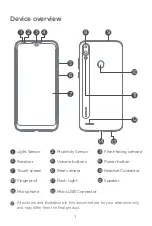 Предварительный просмотр 3 страницы Lenovo A7 L19111 Quick Start Manual