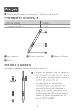 Preview for 8 page of Lenovo Active Pen 3 LP-251 Safety, Warranty & Quick Start Manual